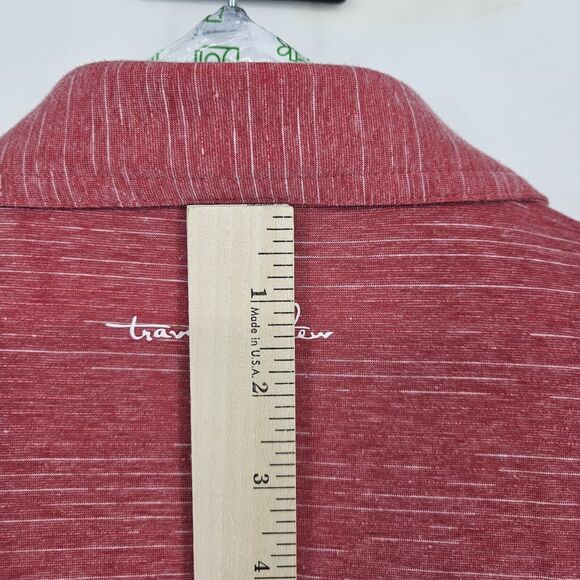 Travis Mathew Polo Shirt Mens XXL Short Sleeve Striped Golf Casual Preppy - Picture 5 of 10